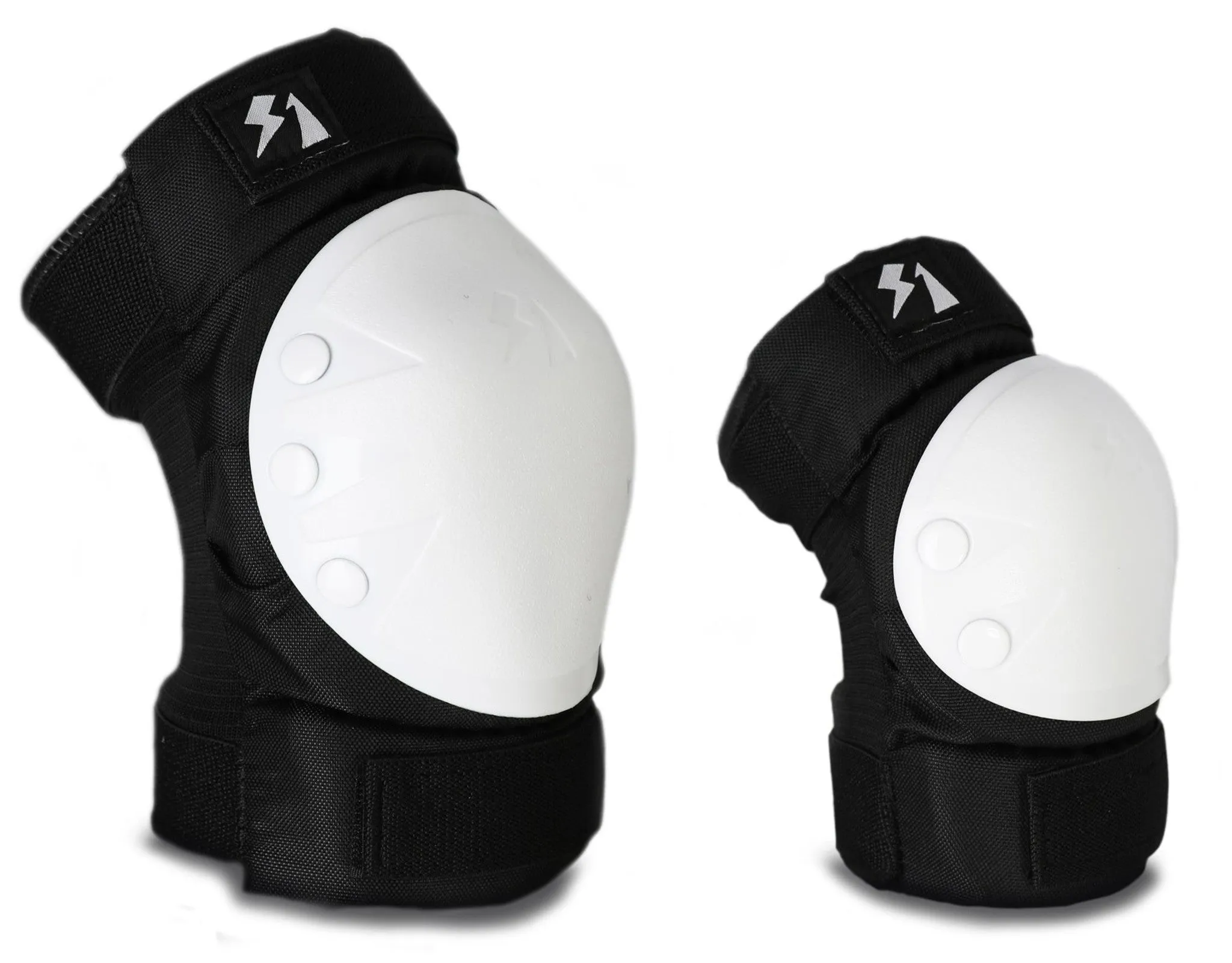 S1 Shred Knee and Elbow Pad Sets (Ages 3-7) - Black