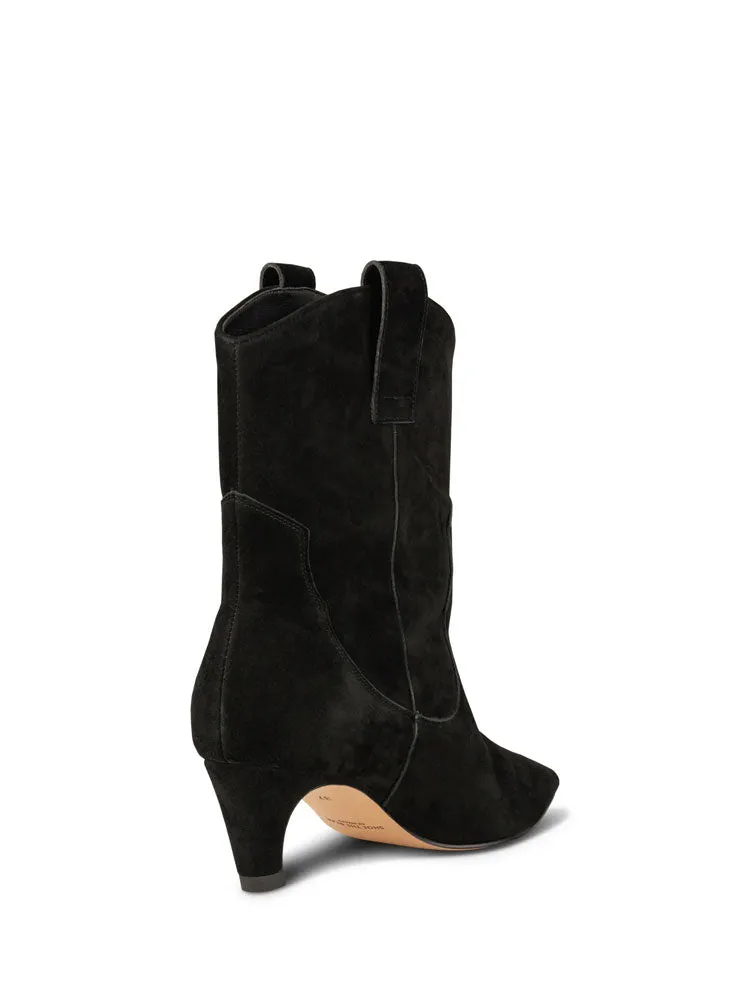 Shoe The Bear Dicte Heeled Western Boots Black