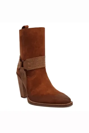 Songbird Suede Boot in Brown