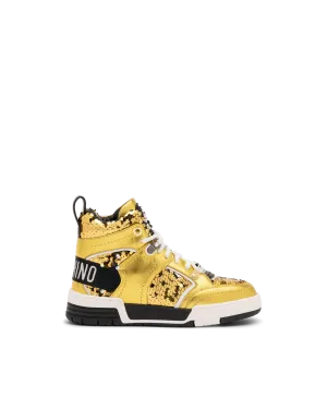 Streetball Sequin High-Top Sneakers