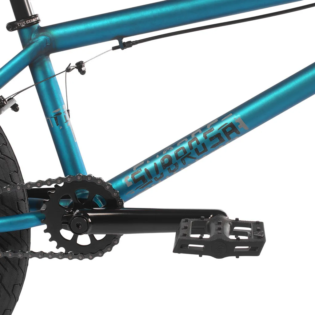 Subrosa Tiro L Complete BMX Bike - Matte Trans Teal