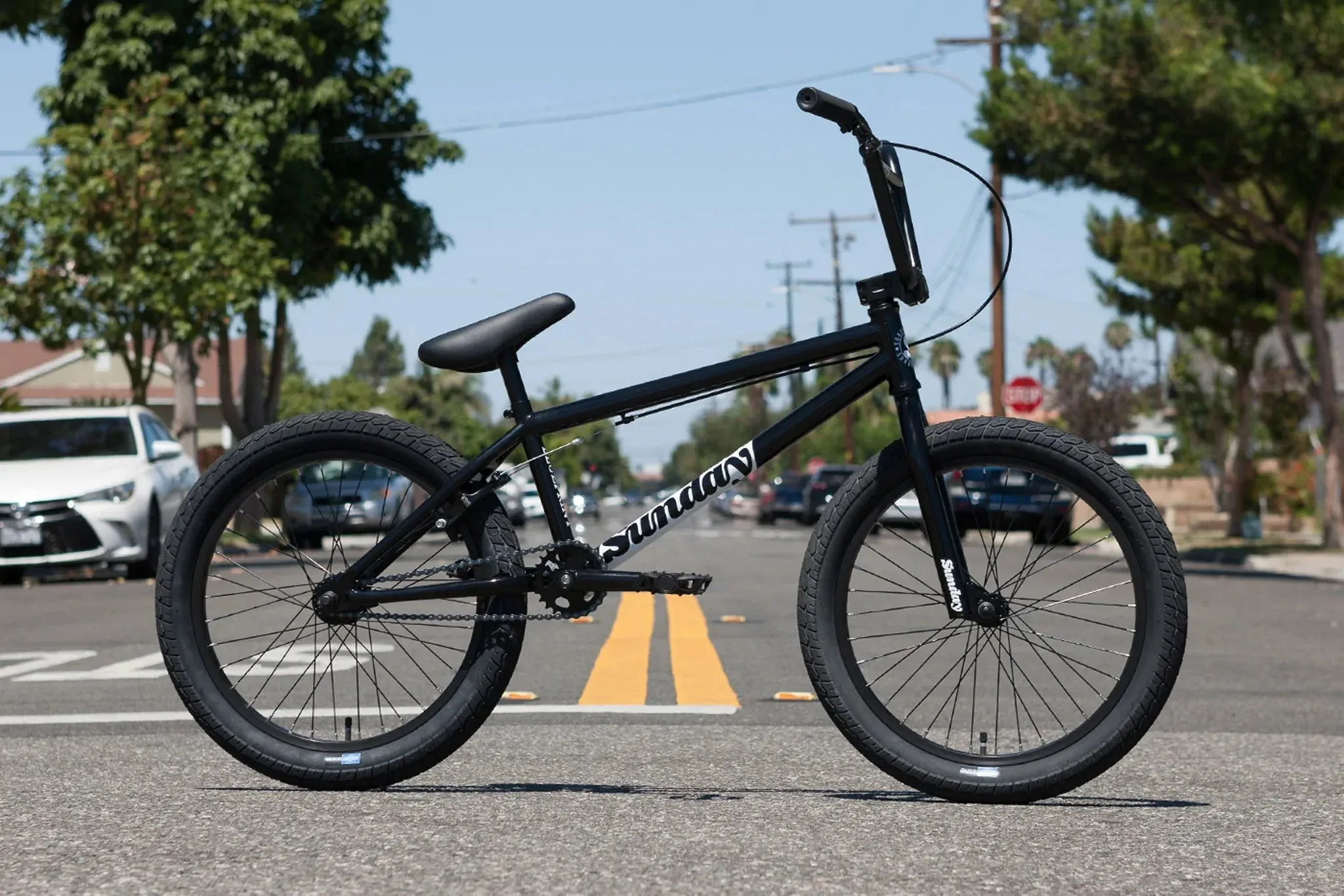 Sunday 2023 Blueprint 20.5″ Complete BMX Bike - Gloss Black