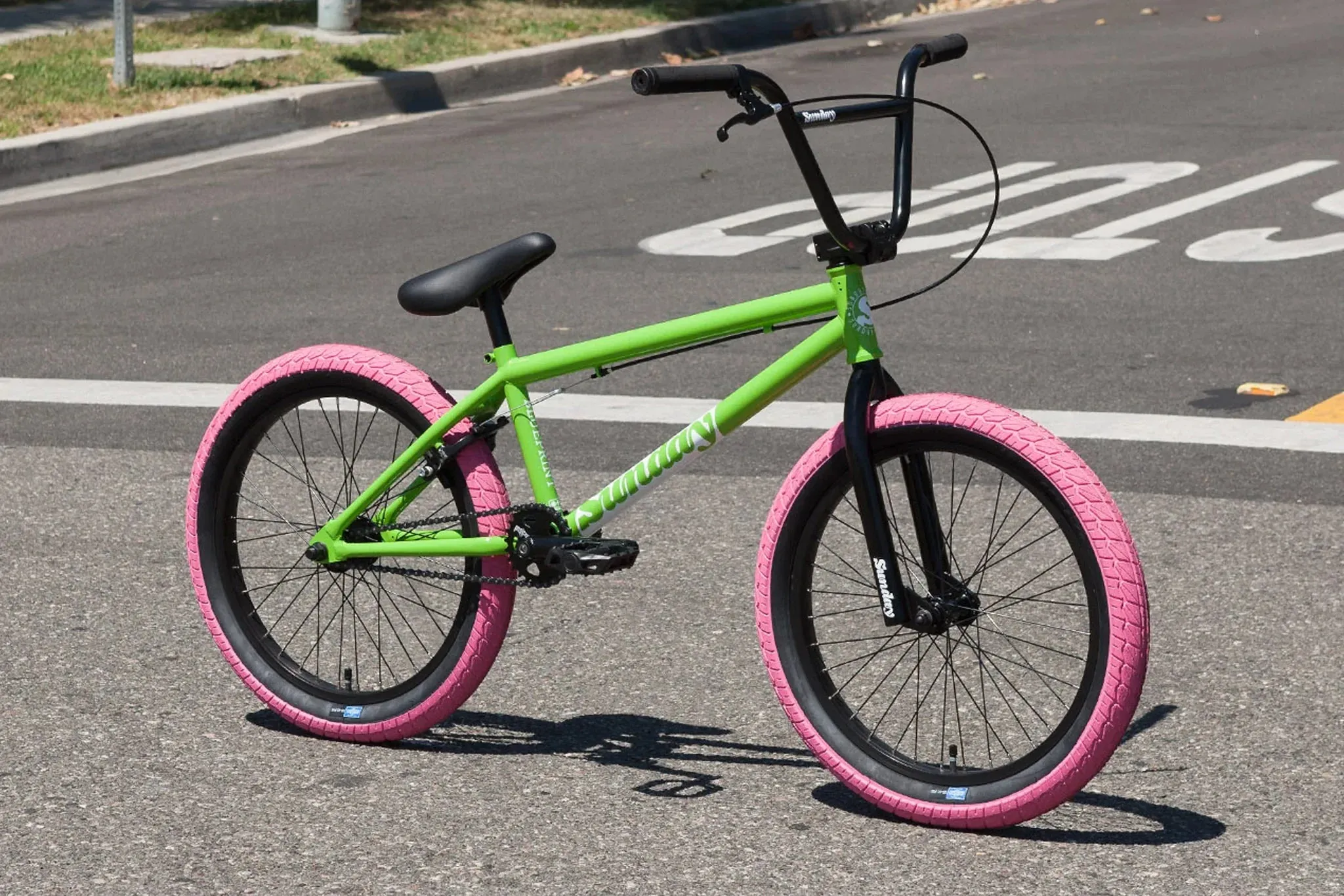 Sunday 2023 Blueprint 20.5″ Complete BMX Bike - Gloss Watermelon Green