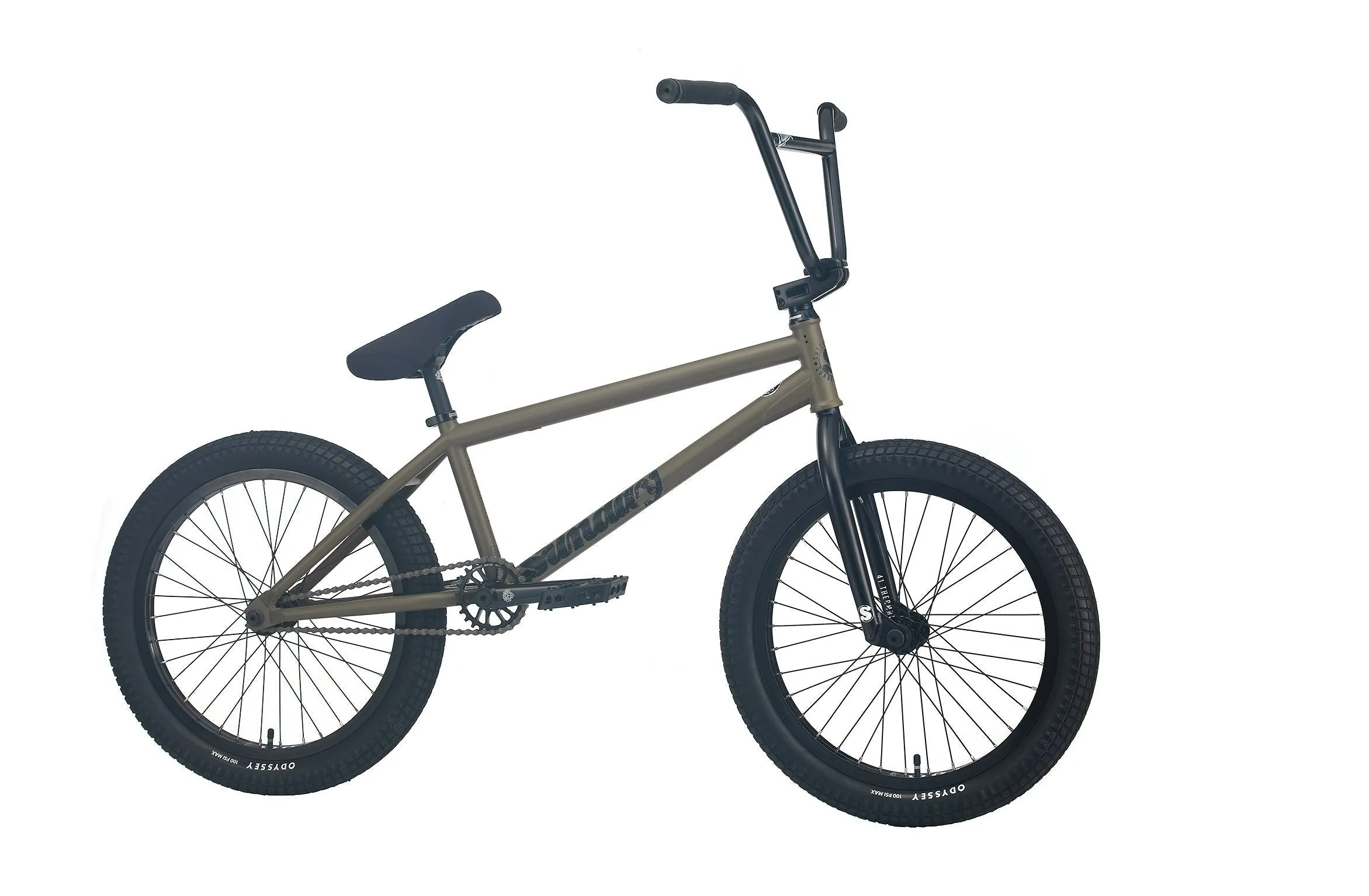 Sunday 2023 Wavelength 21″ Gary Young Signature Complete BMX Bike - Matte Army Green