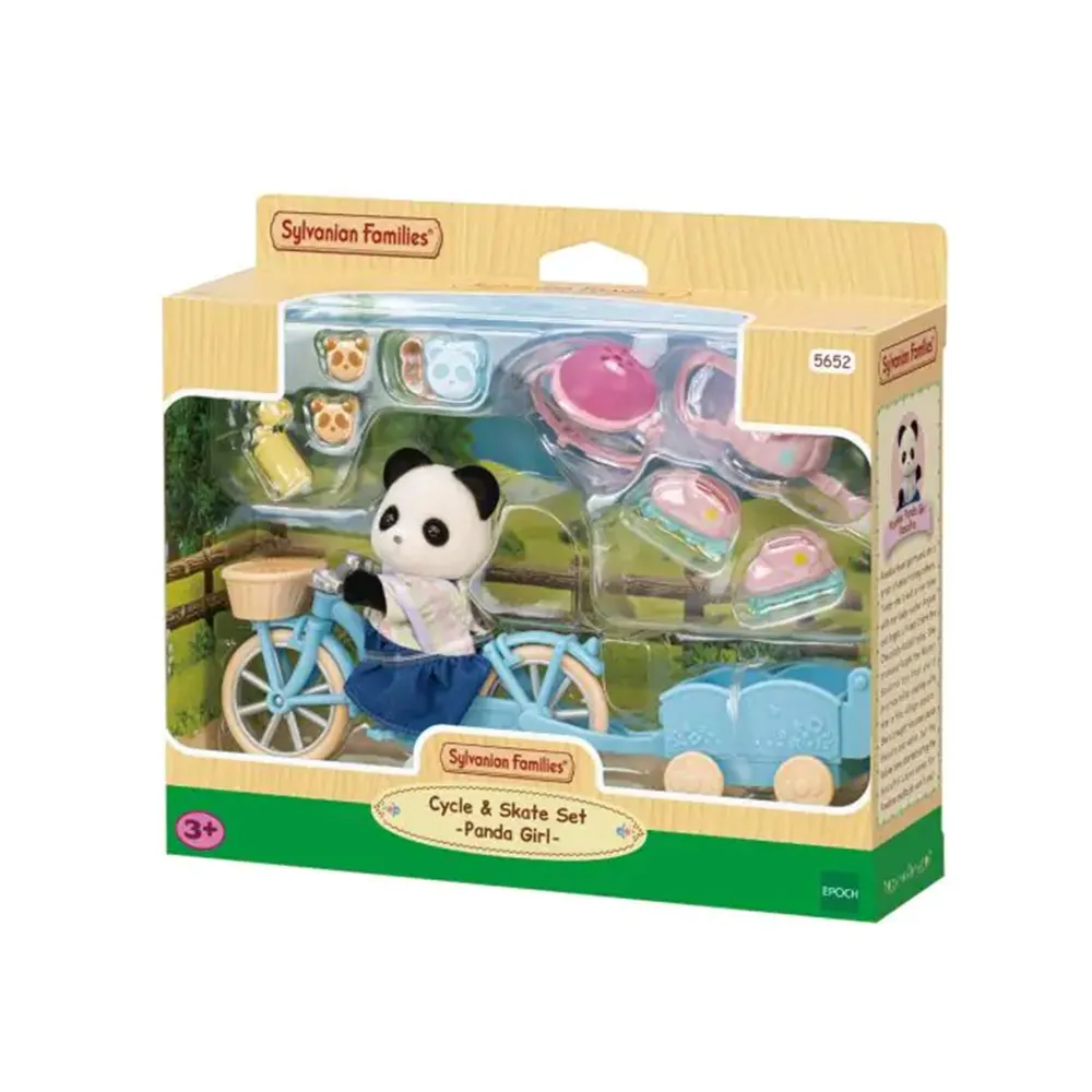 Sylvanian Families Cycle & Skate Set Panda