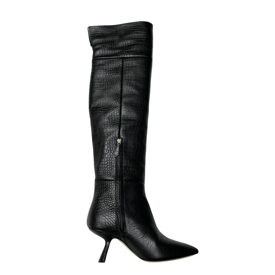 Tall Black Boots - 7.5