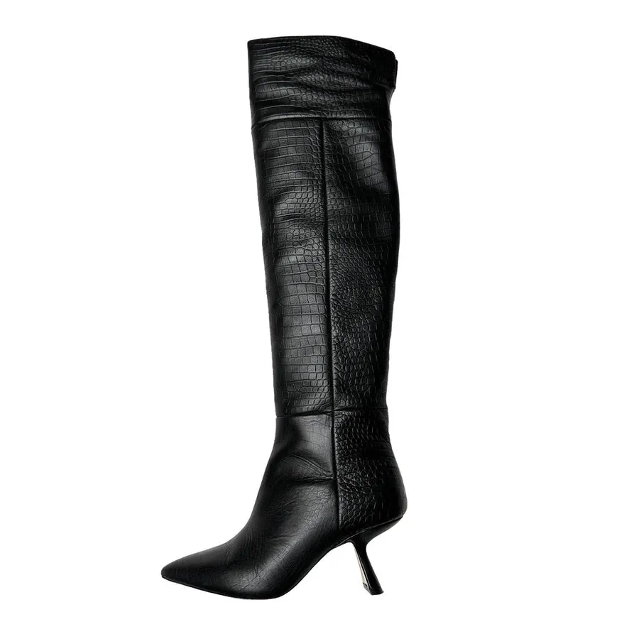 Tall Black Boots - 7.5