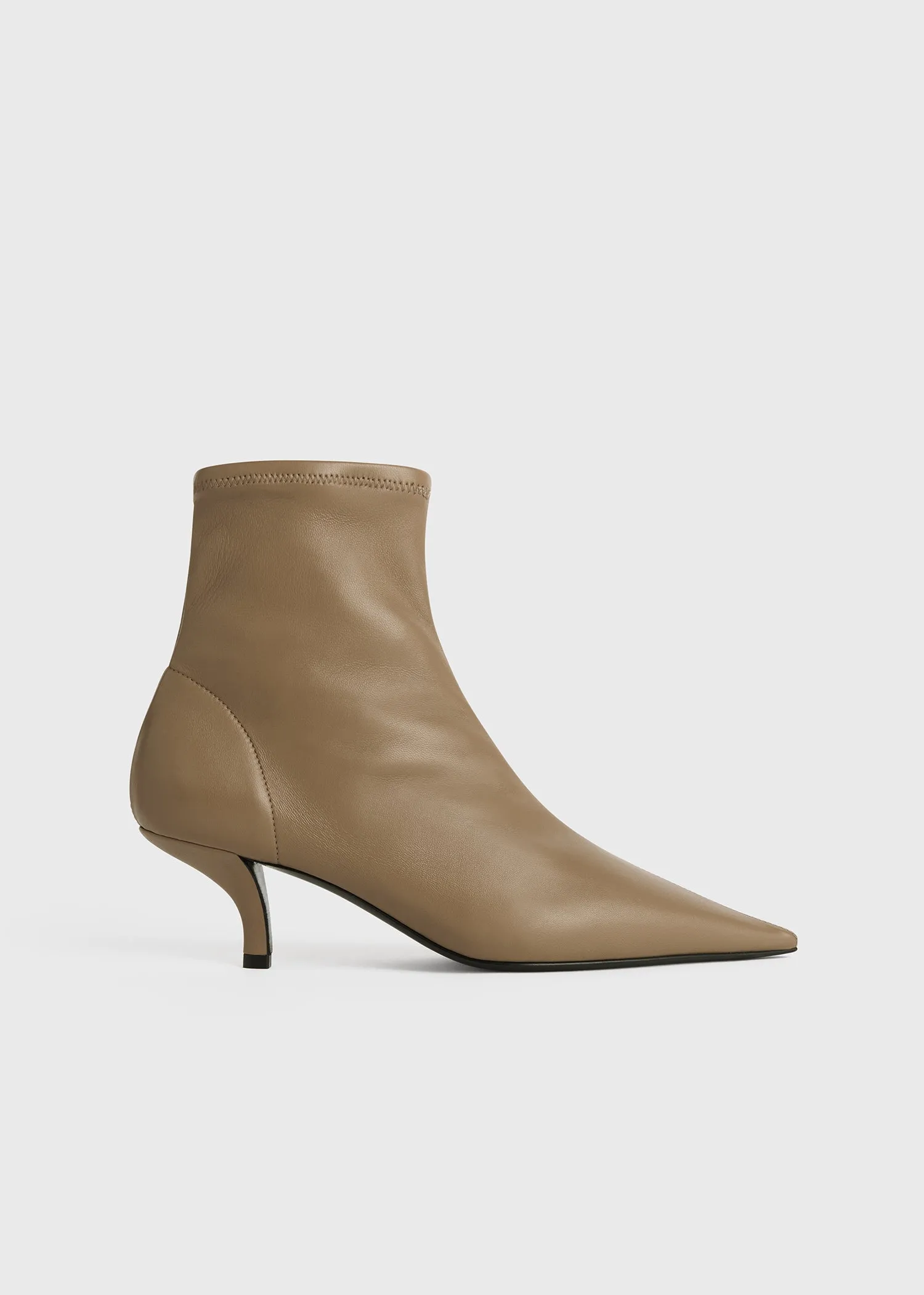 The Heeled Sock Boot truffle