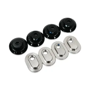 THEM SKATES 909 CUFF HARDWARE - BLACK