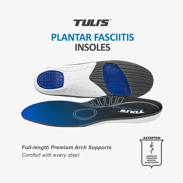 TULI - Planter Fasiitis Insoles (Arch Support)