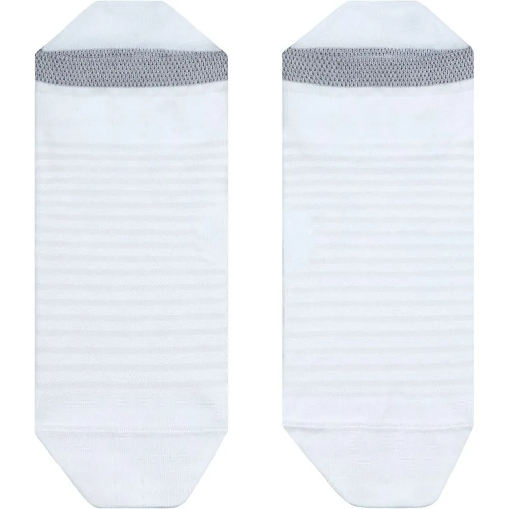 Unisex Spark Lightweight No-Show Running Socks - White