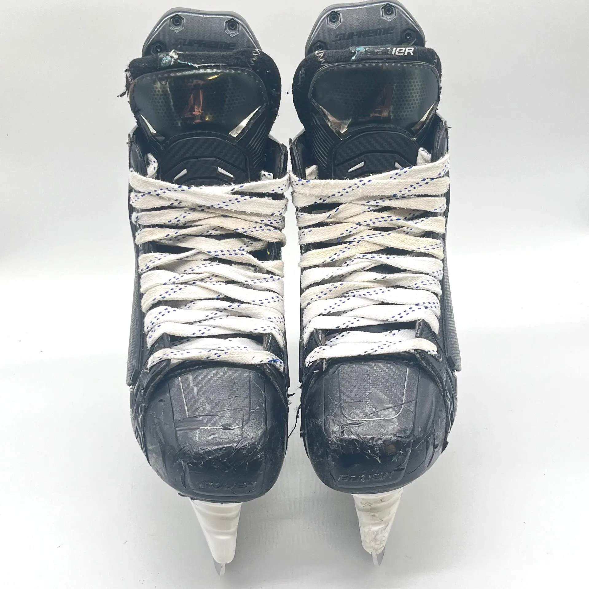 Used Bauer Supreme Ultrasonic Pro Stock Hockey Skates - Size 9D