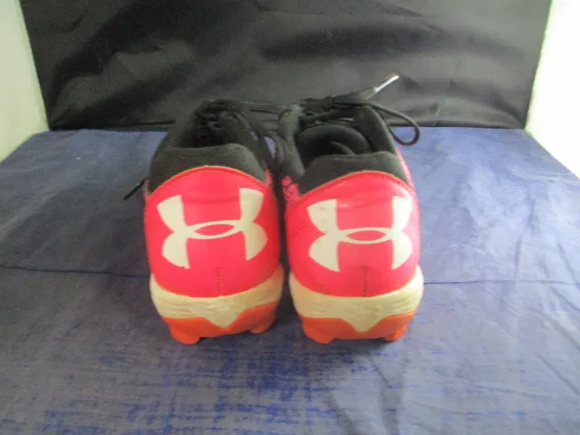 Used Under Armour Leadoff Cleats Youth Size 1.5 - wear on ankles