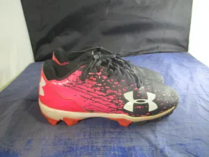 Used Under Armour Leadoff Cleats Youth Size 1.5 - wear on ankles