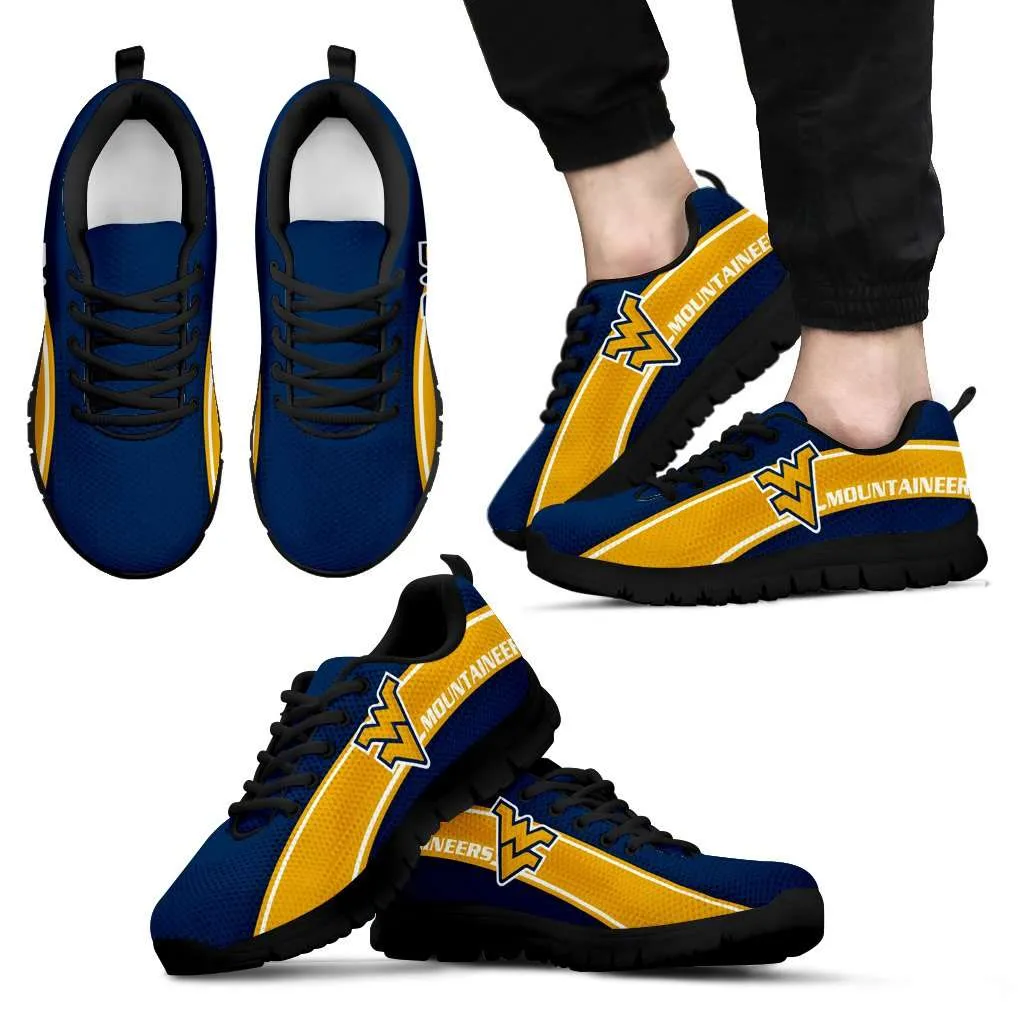 West Virginia Mountaineers Fan Art Running Shoes