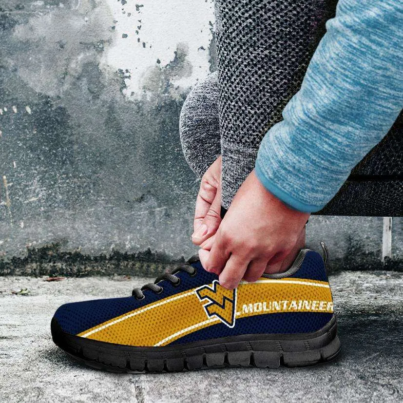 West Virginia Mountaineers Fan Art Running Shoes