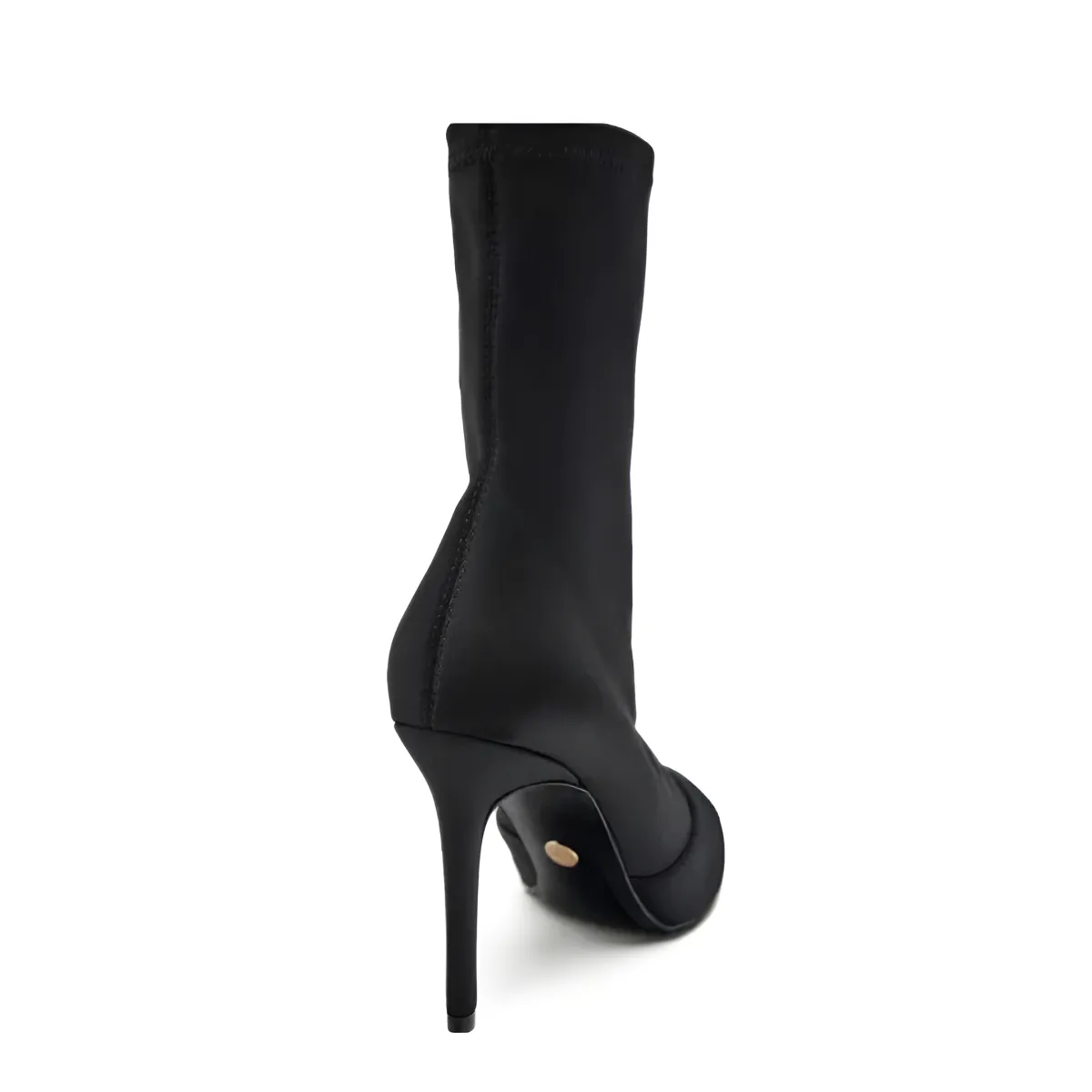 ZARA OPEN TOE HEELED ANKLE BOOTS 1126-210-800-BLK